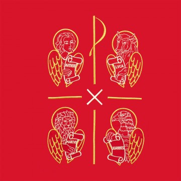 Coprileggio Rosso Ricamo...