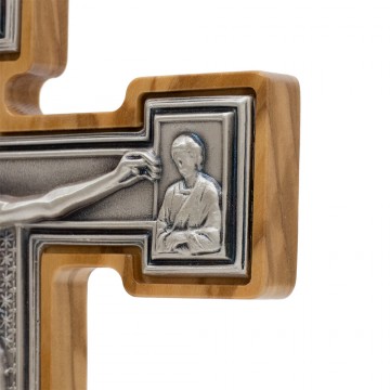 Croce con Base in Metallo e...