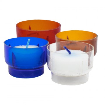 Lumino Votivo in Plastica