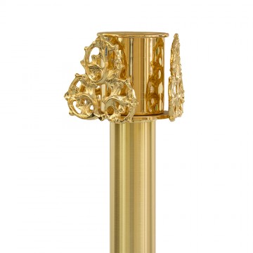 Portacero in Ottone Dorato...