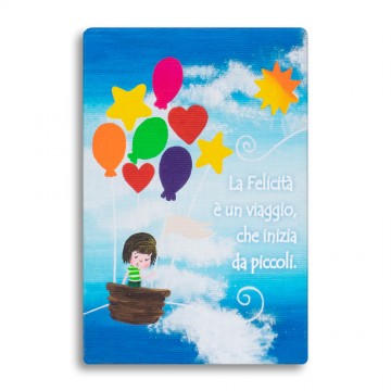 Quadro su Tela con Frase