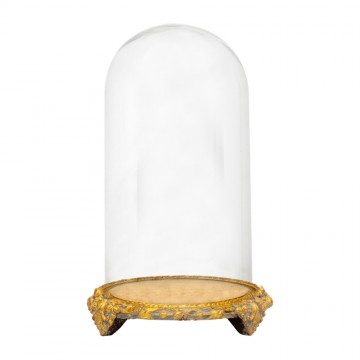 Campana di Vetro Base Oro...