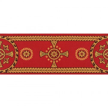 Bordo Gallone oro con Croce...