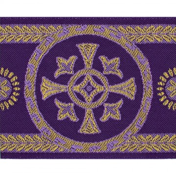 Bordo Gallone oro con Croce...