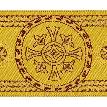 Bordo Gallone oro con Croce...
