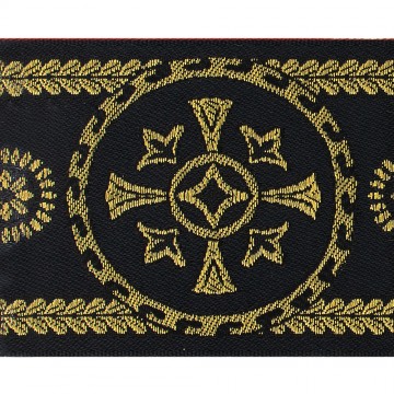 Bordo Gallone oro con Croce...