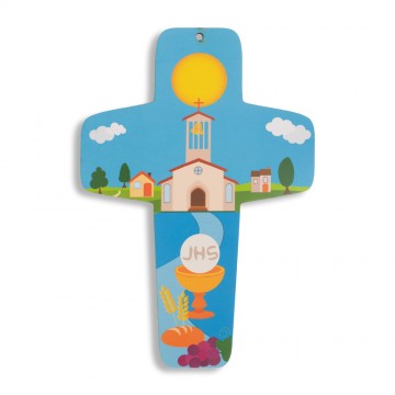 Croce Prima Comunione in MDF