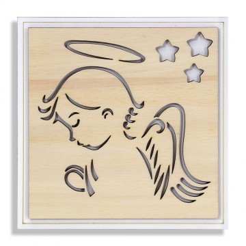 Quadro Angelo in Legno...