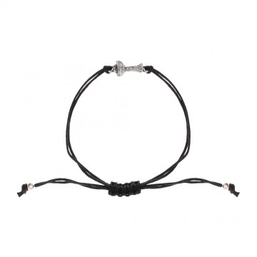 Bracciale in Corda Nero...