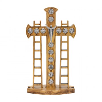 Croce Via Crucis con Base...