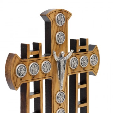 Croce Via Crucis con Base...
