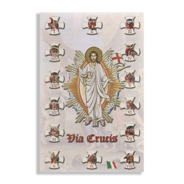 Croce Via Crucis con Base...