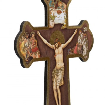 Croce da Parete in Legno MDF