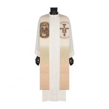 Stola Avorio Ricamo San...