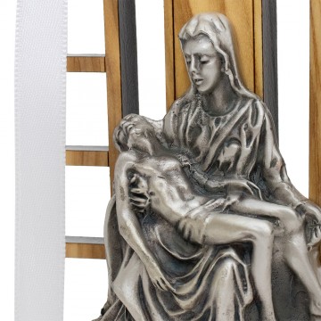 Croce in Legno di Ulivo con...