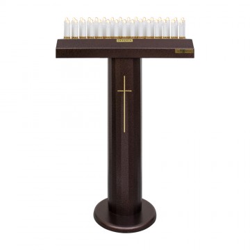 Votivo Elettrico in Metallo...