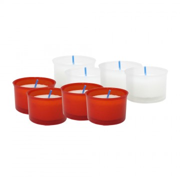 Lumino in Cera Bianca in...