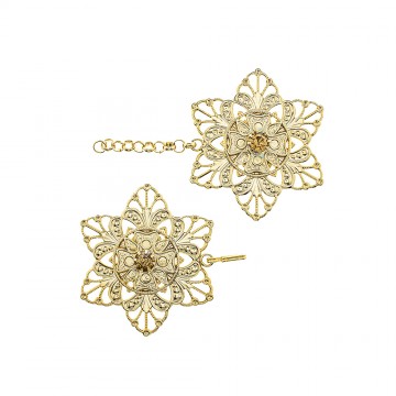 Gancio Piviale Dorato con...