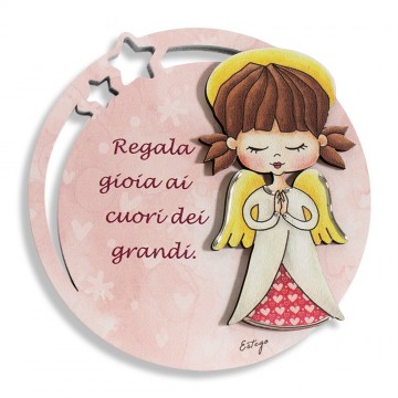 Quadretto Tondo in Legno...