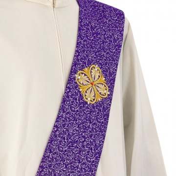 Stola da Diacono Viola con...