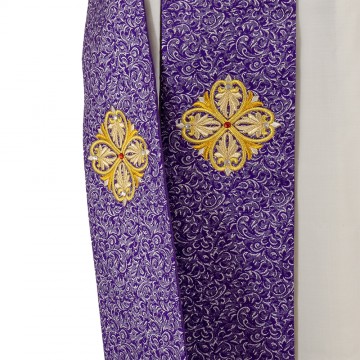 Stola da Diacono Viola con...