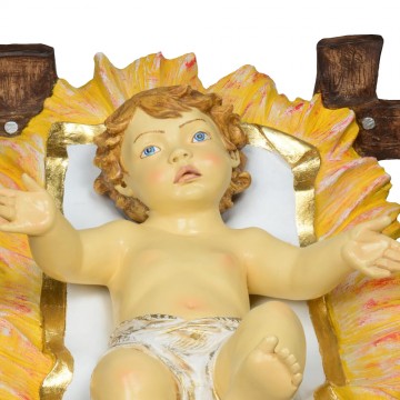 Culla con Gesù Bambino...