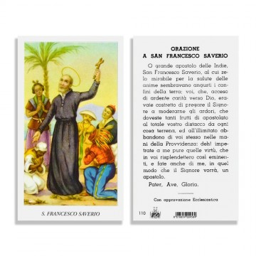 Santino San Francesco Saverio