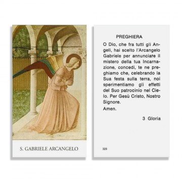 Santino San Gabriele Arcangelo