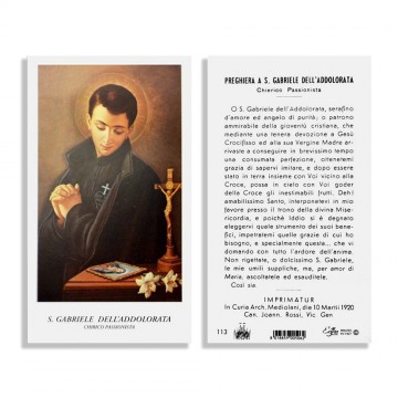 Santino San Gabriele...