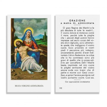 Immaginetta Beata Vergine...