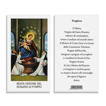 Santino Beata Vergine del...