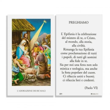 Santino l'Adorazione dei Re...