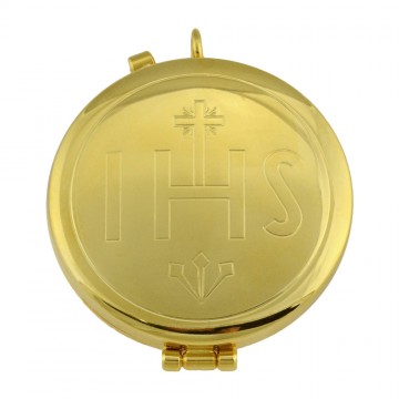 Teca JHS in Ottone Dorato