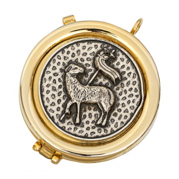 Teca Eucaristica in Ottone...