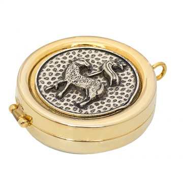 Teca Eucaristica in Ottone...