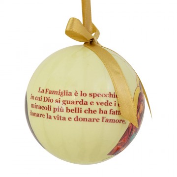 Palla Natalizia con Sacra...