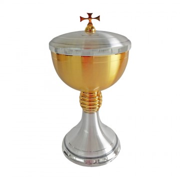 Pisside in Ottone Bicolore