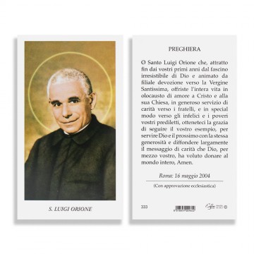 Santino San Luigi Orione...