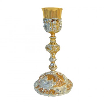 Calice Barocco in Ottone...
