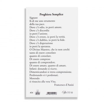 Santino Papa Francesco con...