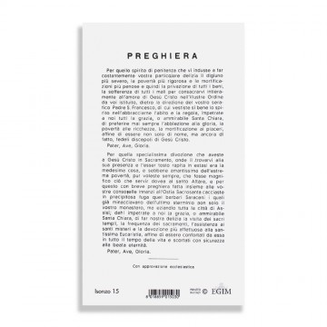 Immagine Santa Chiara in...