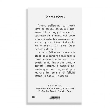 Santino Santissimo Legno...