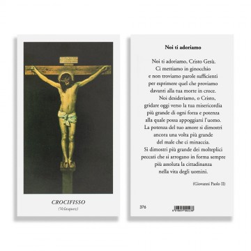 Santino Crocifissione in...