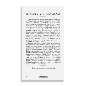 Santino San Pantaleone...