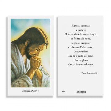 Santino Cristo Orante con...