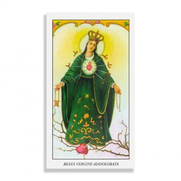 Immaginetta Beata Vergine...
