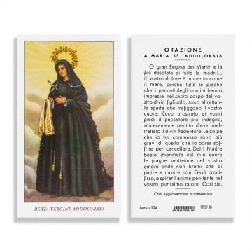 Immaginetta della Beata...