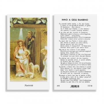 Santino di Natale con Inno...