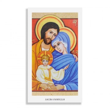 Immaginetta Sacra Famiglia...