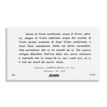 Immaginetta Ultima Cena con...